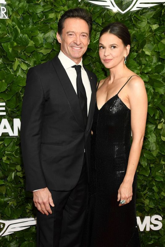 SUTTON FOSTER and Hugh Jackman at 35th Gotham Film Awards in New York City 12/01/2025
