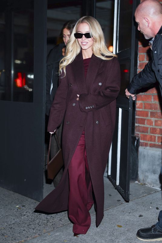 SYDNEY SWEENEY Out and About in New York 12/03/2025