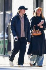 TATE MCRAE and Jack Hughes Out in New York City 12/22/2025