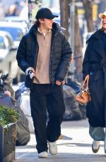 TATE MCRAE and Jack Hughes Out in New York City 12/22/2025