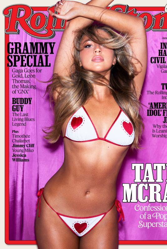 TATE MCRAE for Rolling Stone Magazine, December 2025