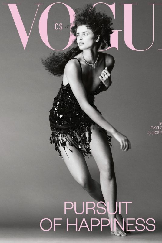 TAYLOR HILL for Vogue Czechoslovakia, January 2026