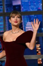 TAYLOR SWIFT at Late Show With Stephen Colbert: December 12/10/2025