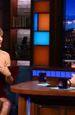 TAYLOR SWIFT at Late Show With Stephen Colbert: December 12/10/2025