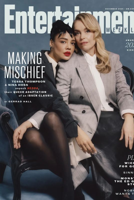 TESSA THOMPSON and NINA HOSS for Entertainment Weekly, December 2025