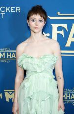 THOMASIN MCKENZIE at Fackham Hall Premiere at Metrograph in New York 12/02/2025