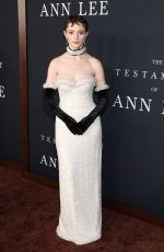 THOMASIN MCKENZIE at The Testament of Ann Lee Premiere at Linwood Dunn Theater in Los Angeles 12/14/2025