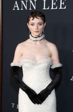 THOMASIN MCKENZIE at The Testament of Ann Lee Premiere at Linwood Dunn Theater in Los Angeles 12/14/2025