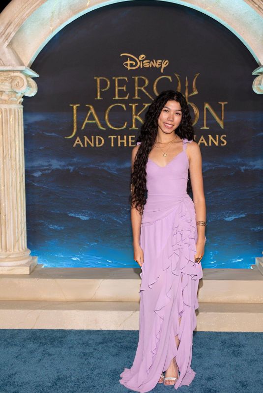 TXUNAMY ORTIZ at Percy Jackson and the Olympians Season 2 Premiere in Los Angeles 12/03/2025