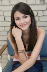 VICTORIA JUSTICE at a Photoshoot in Los Angeles 03/09/2010