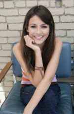 VICTORIA JUSTICE at a Photoshoot in Los Angeles 03/09/2010