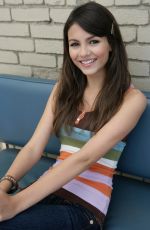 VICTORIA JUSTICE at a Photoshoot in Los Angeles 03/09/2010