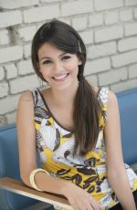 VICTORIA JUSTICE at a Photoshoot in Los Angeles 03/09/2010