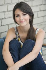 VICTORIA JUSTICE at a Photoshoot in Los Angeles 03/09/2010