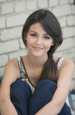 VICTORIA JUSTICE at a Photoshoot in Los Angeles 03/09/2010