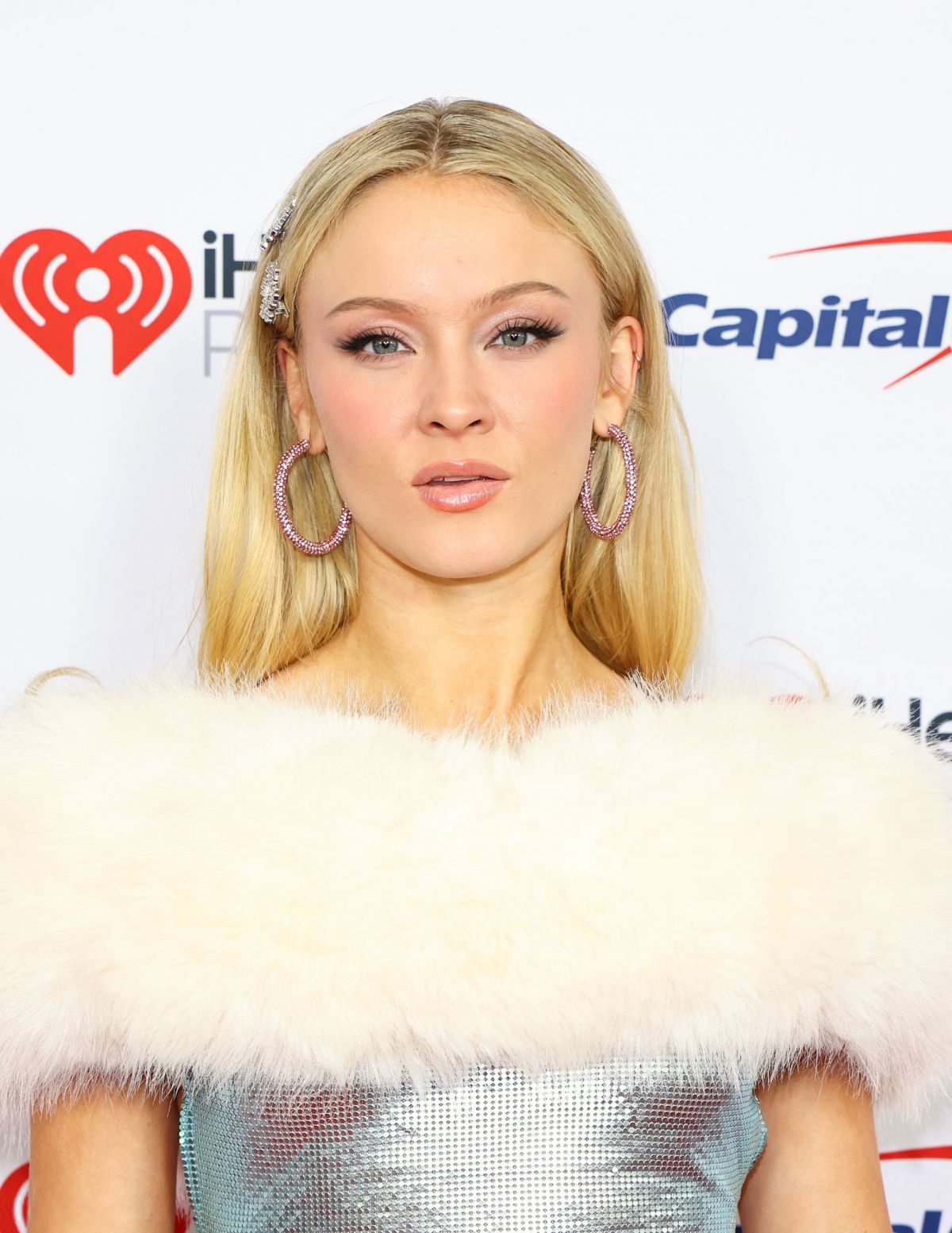 ZARA LARSSON at Z100’s iHeartRadio Jingle Ball 2025 at Madison Square ...