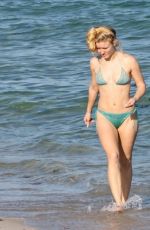 ZARA LARSSON in Bikini on the Beach in Miami Beach 12/21/2025