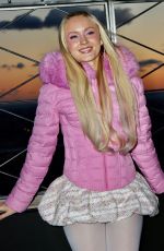 ZARA LARSSON Lights up the Empire State Building in New York City 12/11/2025