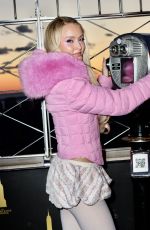 ZARA LARSSON Lights up the Empire State Building in New York City 12/11/2025