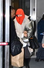 ZENDAYA Braves Cold while Arriving at JFK Airport in New York City 12/16/2025