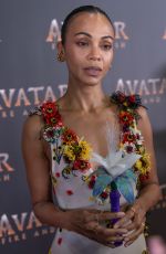 ZOE SALDANA at Avatar: Fire and Ash Special Screening at Sunset 24 in South Miami 12/12/2025