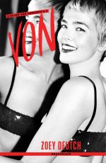 ZOEY DEUTCH in Von Magazine, November 2025