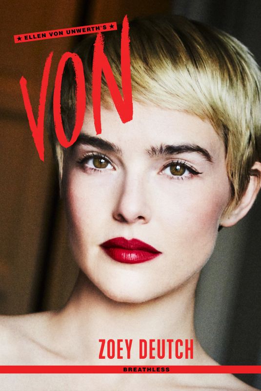 ZOEY DEUTCH in Von Magazine, November 2025