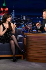 ZOOEY DESCHANEL at Tonight Show Starring Jimmy Fallon 12/08/2025