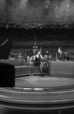 ZOOEY DESCHANEL at Tonight Show Starring Jimmy Fallon 12/08/2025