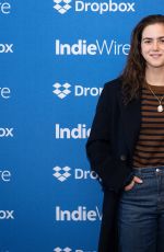ABBY RYDER FORSTON at IndieWire Studio at 2026 Sundance Film Festival in Park City 01/23/2026