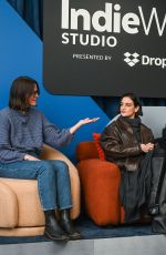 ABBY RYDER FORSTON at IndieWire Studio at 2026 Sundance Film Festival in Park City 01/23/2026