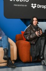 ABBY RYDER FORSTON at IndieWire Studio at 2026 Sundance Film Festival in Park City 01/23/2026