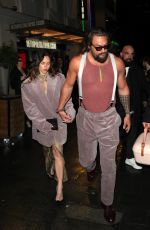 ADRIA ARJONA and Jason Momoa Leaves The Wrecking Crew UK Special Screening in London 01/22/2026
