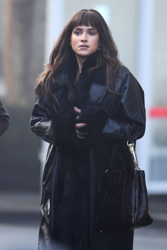 ADRIA ARJONA on the Set of Her New Thriller Scorn in Yorkshire 01/28/2026