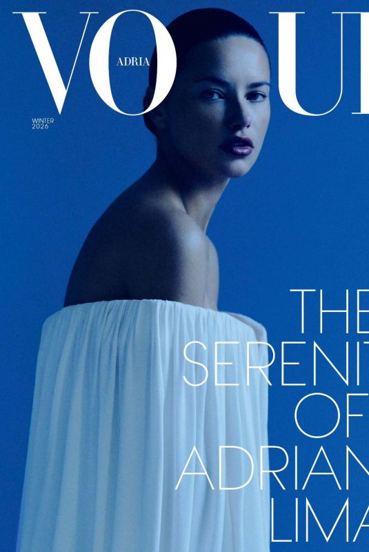 ADRIANA LIMA for Vogue Adria, Winter 2026