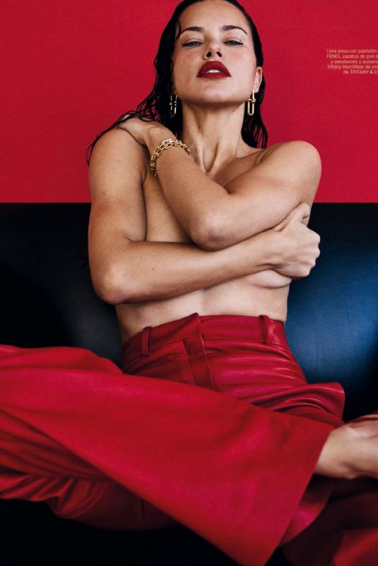 ADRIANA LIMA in Harper