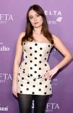 AIMEE LOU WOOD at 2026 BAFTA Tea Party in Los Angeles 01/10/2026