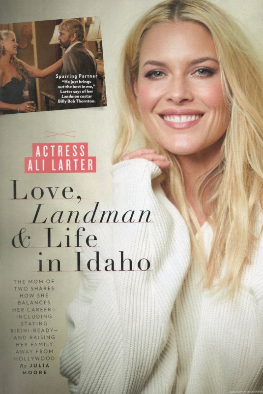 ALI LARTER in People Magazine, November 2025