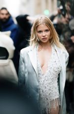 ALLA BRULETOVA Arrives at Celia Kritharioti Haute Couture Spring Summer 2026 Show at Paris Fashion Week 01/29/2026