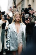 ALLA BRULETOVA Arrives at Celia Kritharioti Haute Couture Spring Summer 2026 Show at Paris Fashion Week 01/29/2026