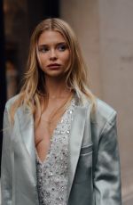 ALLA BRULETOVA Arrives at Celia Kritharioti Haute Couture Spring Summer 2026 Show at Paris Fashion Week 01/29/2026