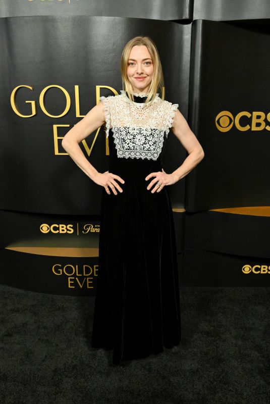 AMANDA SEYFRIED at Golden Eve: The Golden Globes Honor Helen Mirren & Sarah Jessica Parker 01/06/2026