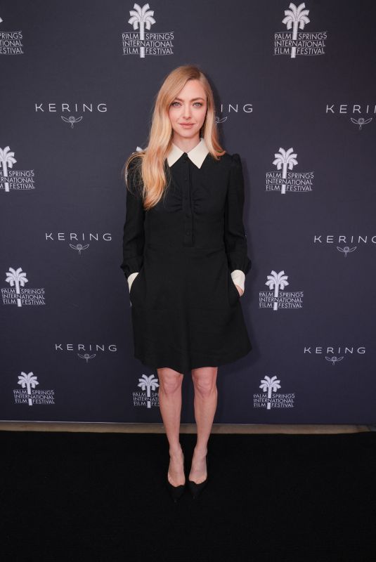 AMANDA SEYFRIED at The Testament of Ann Lee Talking Pictures Presented By Kering in Palm Springs 01/03/2026