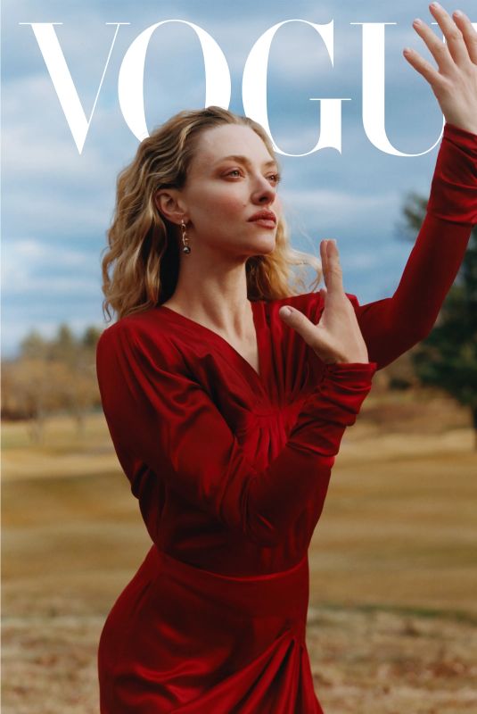 AMANDA SEYFRIED for Vogue Magazine, February 2026