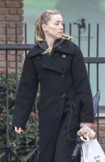 AMBER HEARD Out and About in Madri 01/26/2026