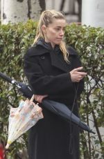 AMBER HEARD Out and About in Madri 01/26/2026