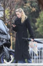 AMBER HEARD Out and About in Madri 01/26/2026