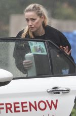 AMBER HEARD Out and About in Madri 01/26/2026