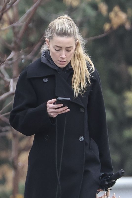 AMBER HEARD Out and About in Madri 01/26/2026