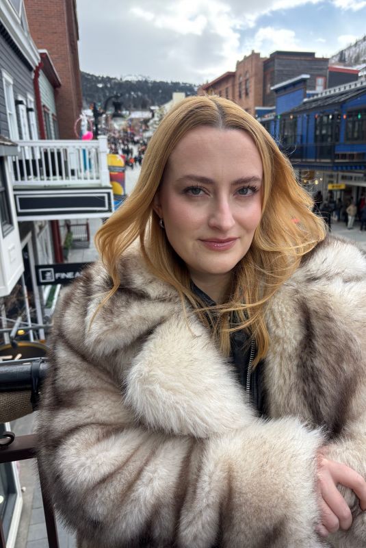 AMELIA DIMOLDENBERG for Interview Magazine at Sundance Film Festival, January 2026